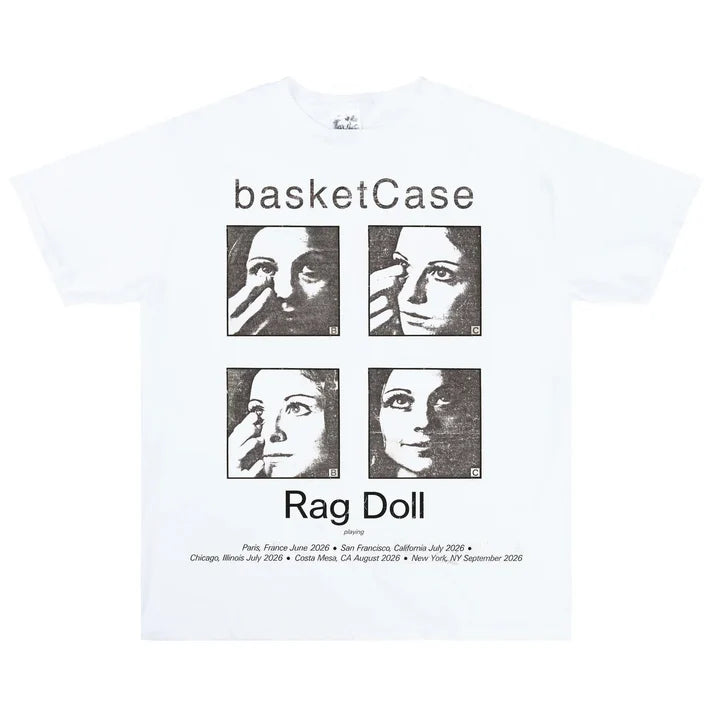 Basketcase Gallery Ragdoll T-Shirt White