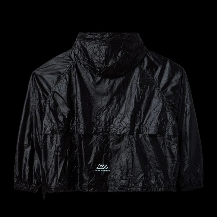 GV Gallery Raspberry Hills Raspberry BLACK GARBAGE BAG JACKET