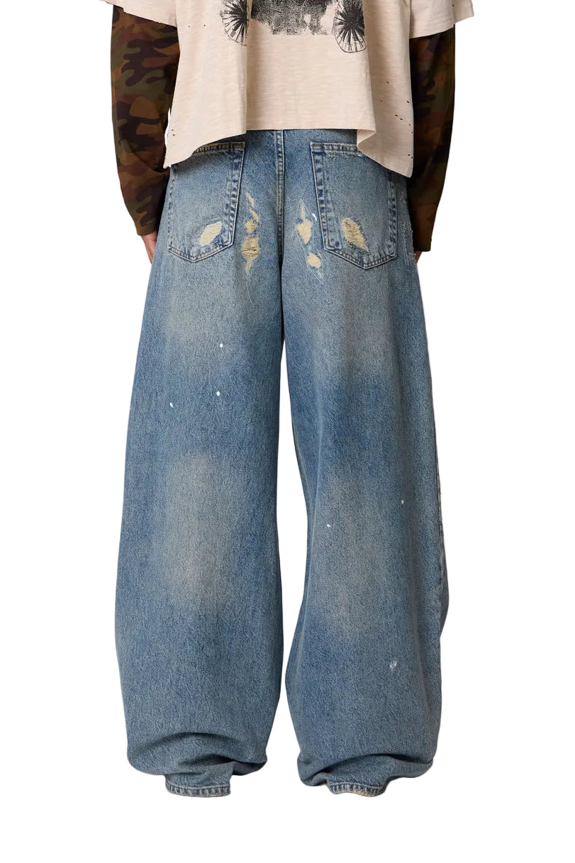 REPAIRED RAVE DENIM 'BLUE'