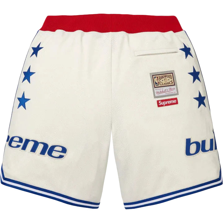 Supreme Mitchell & Ness Teams Basketball Short White