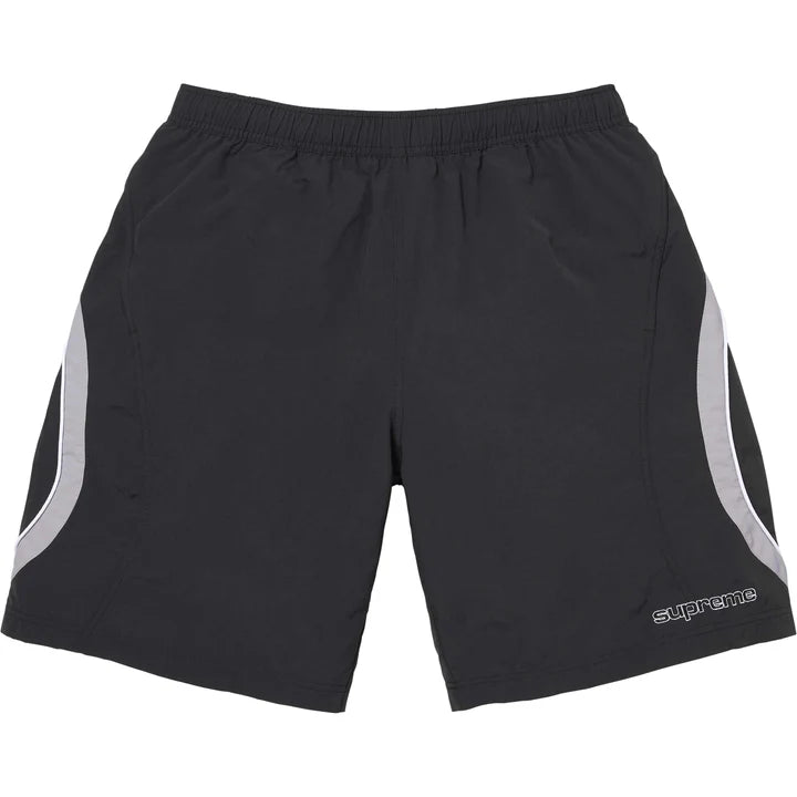 Supreme Paneled Water Short Black