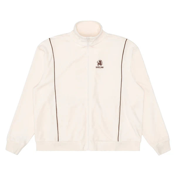 Sinclair Velour Piping Jacket Cream