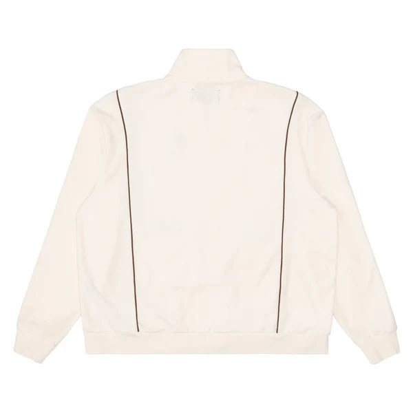 Sinclair Velour Piping Jacket Cream