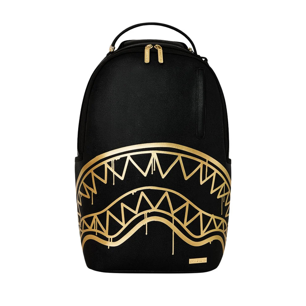 SPRAYGROUND Gold Drip DLXSV Backpack