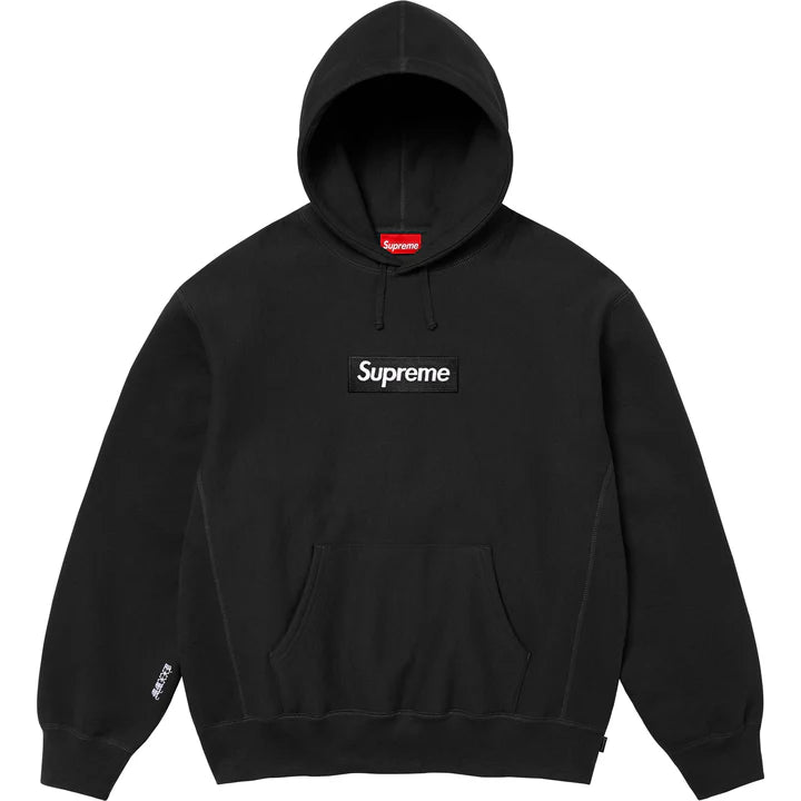 Supreme Box Logo Hooded Sweatshirt (FW25) black