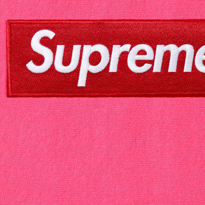 Supreme Box Logo Hooded Sweatshirt (FW25) Magenta