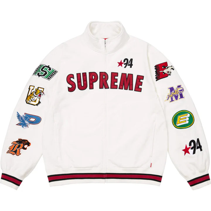 SUPREME MASCOTS ZIP UP SWEATSHIRT 'BLACK'