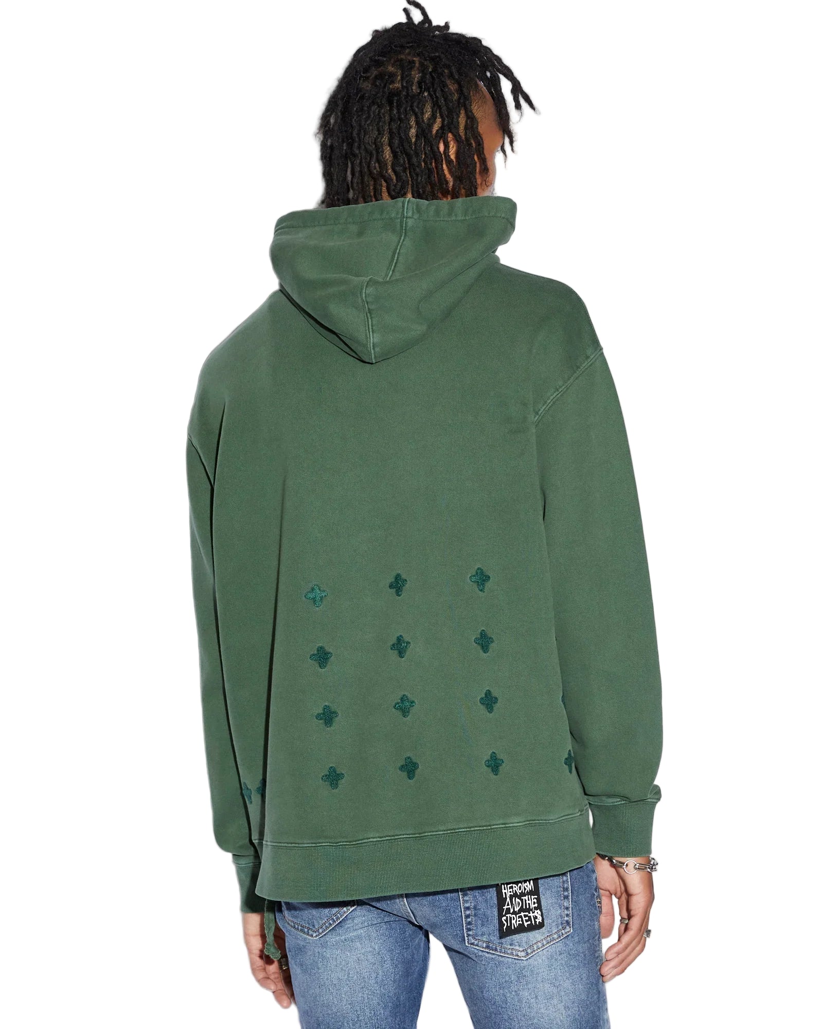 Blocked Biggie Hoodie (Emerald)