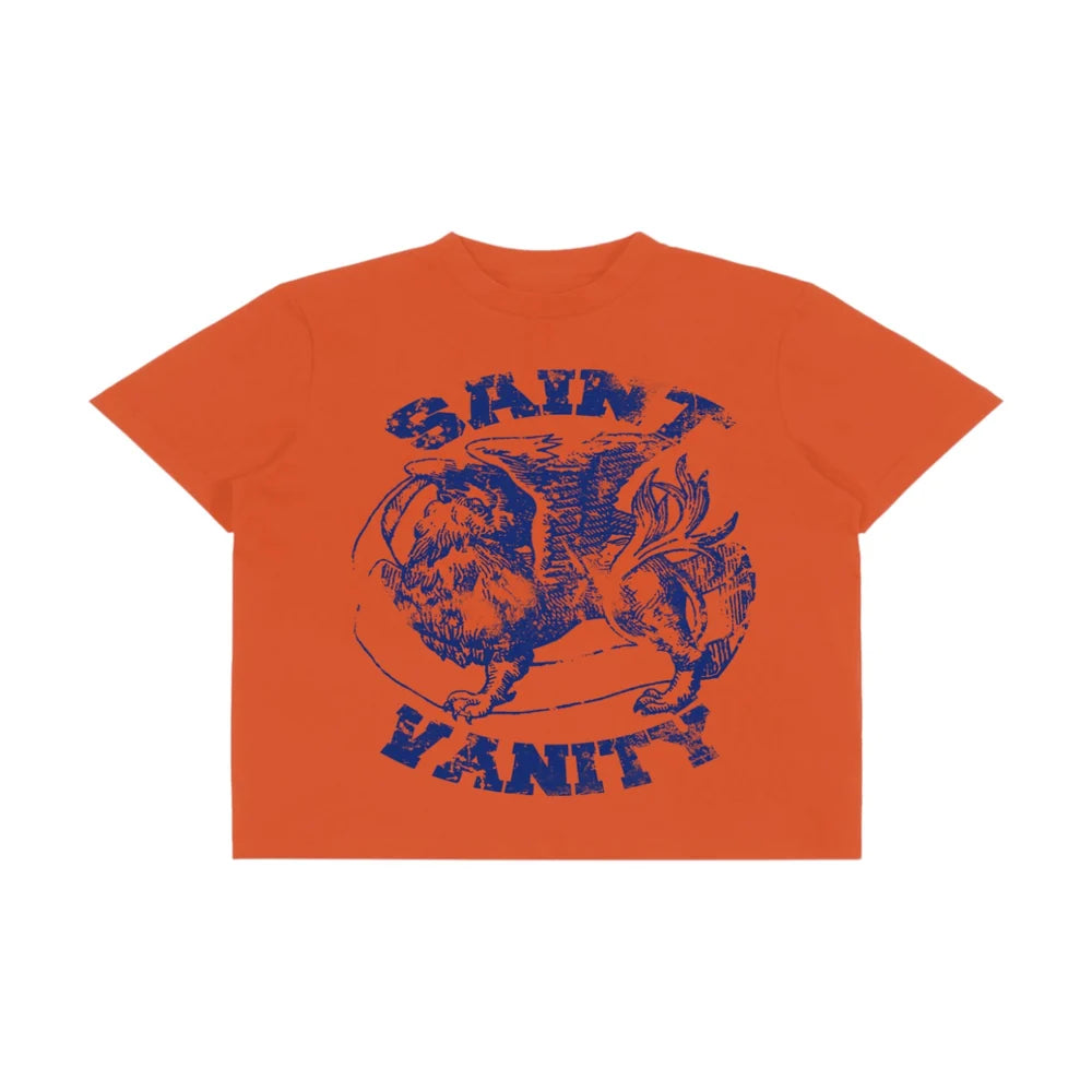 Saint  Griffin' Orange & Blue Tee