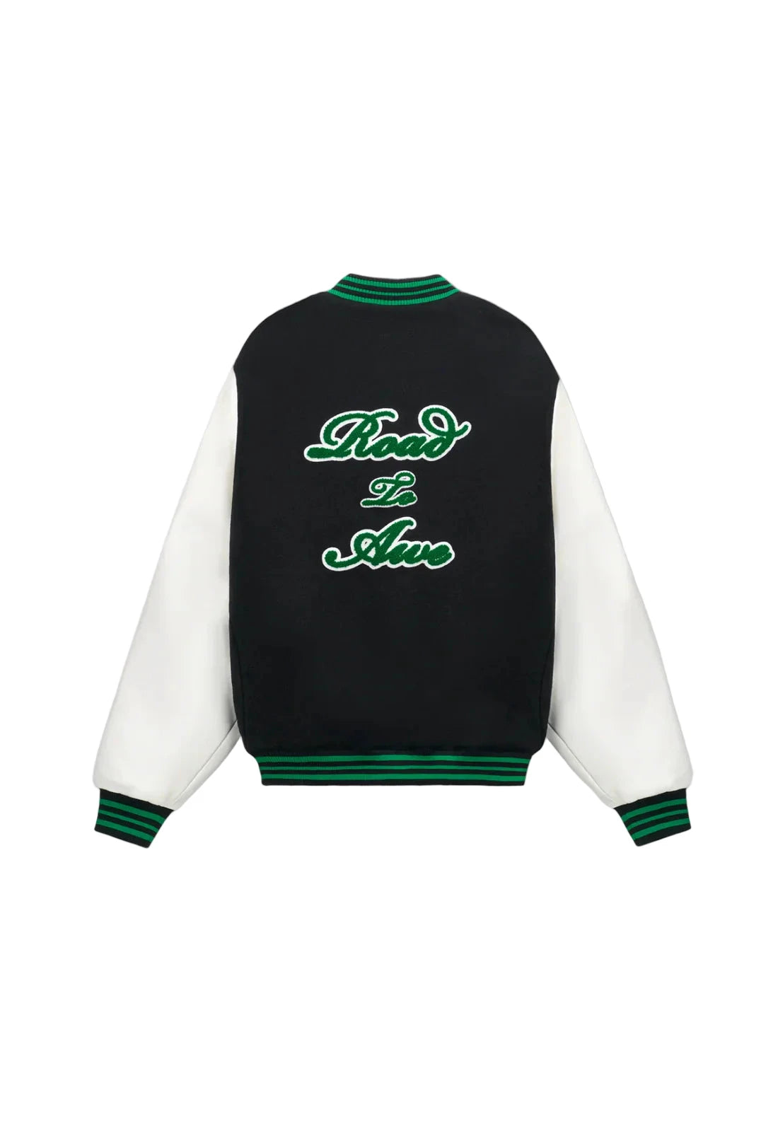 RTA MARTY JACKET | BLACK WHITE SCRIPT LOGO