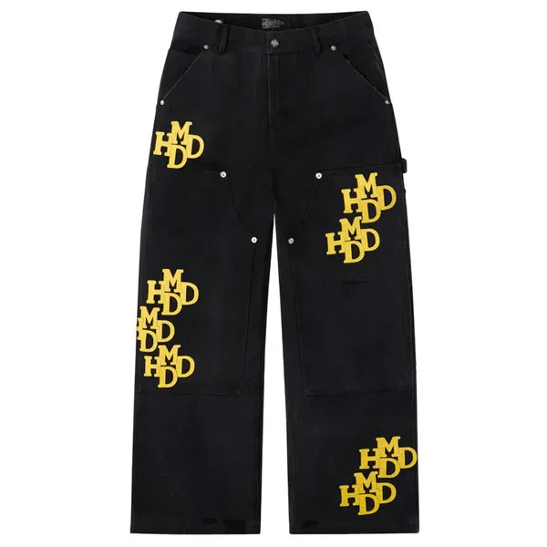 HMDD Yellow Patch Pants
