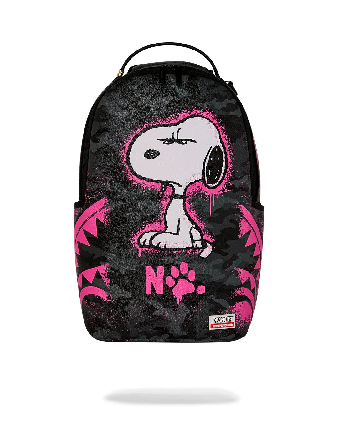 Sprayground Peanuts Snoopy Pink Stencil DLXSV Backpack