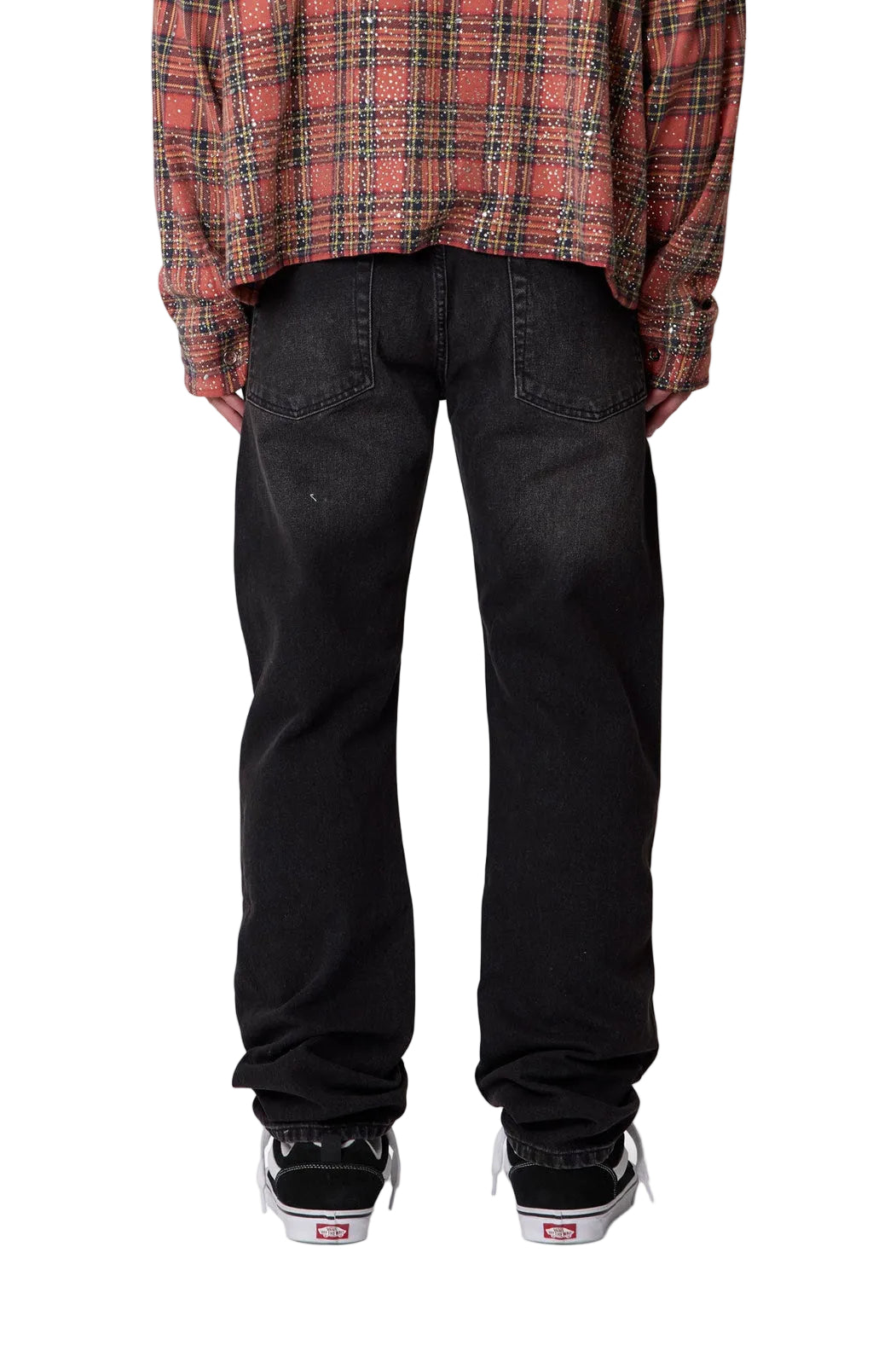 STRAIGHT DENIM western black