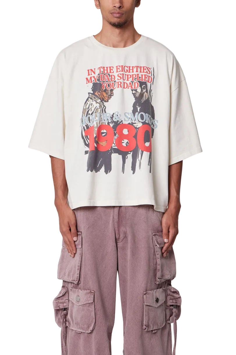 SUPPLIER PRINTED TEE 'WHITE'
