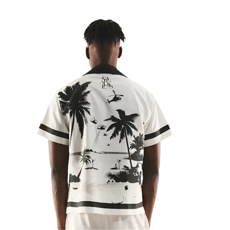 Nathan Palm Trees Shirt (White)