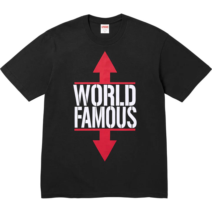 WORLD FAMOUS TEE 'BLACK'