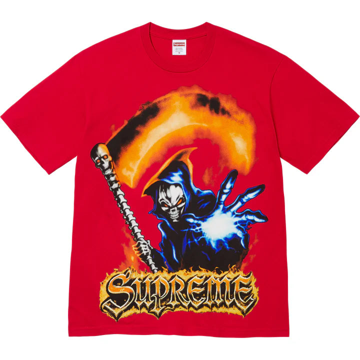 Supreme GRIM REAPER TEE 'RED'
