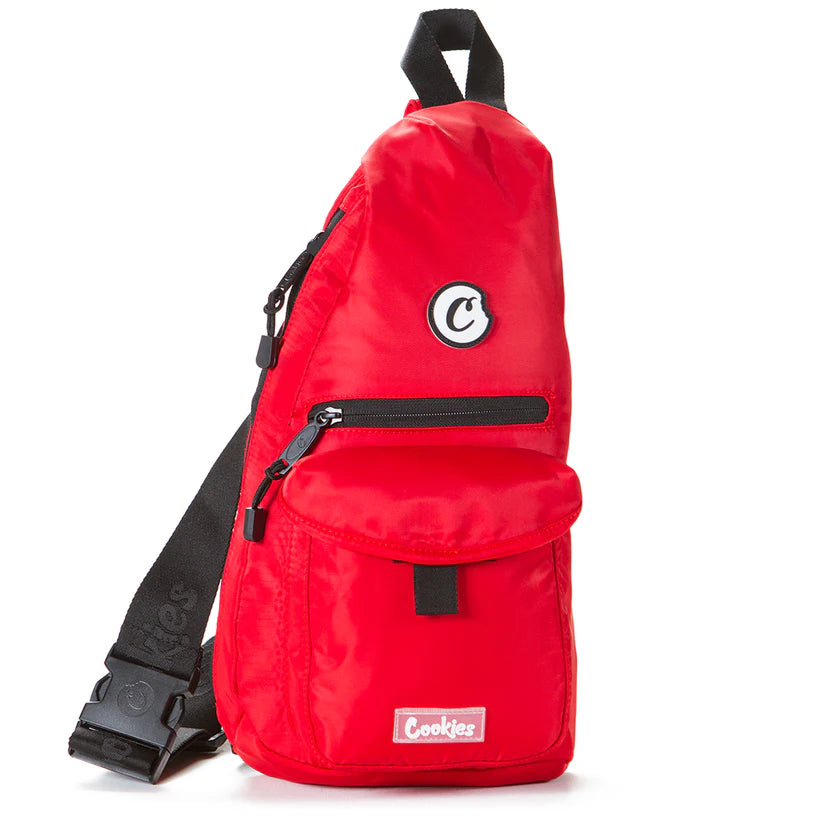 Traveler Smell Proof Sling Bag red