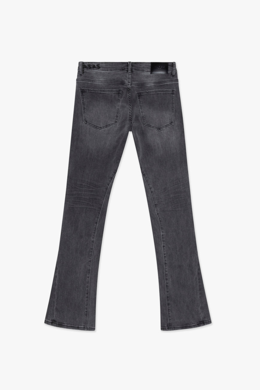 valabasas Mr.Stacked Grey  jeans