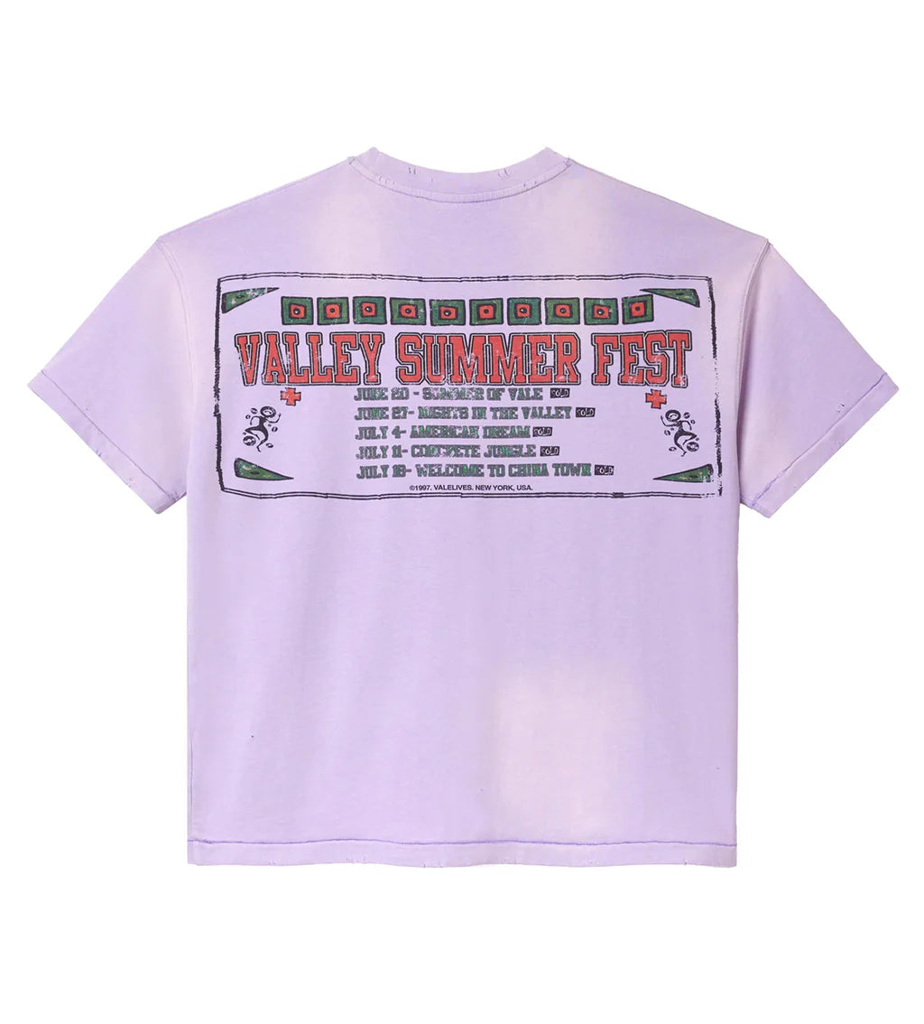 VALE FOREVER ICON BLING TEE PURPLE
