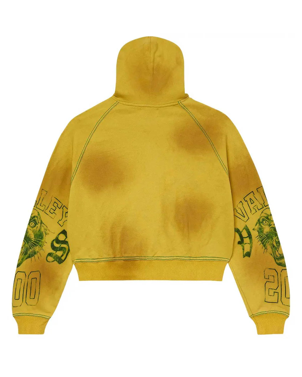 Vale Forever VSX 2000 Zip Up Hoodie Brasil Yellow
