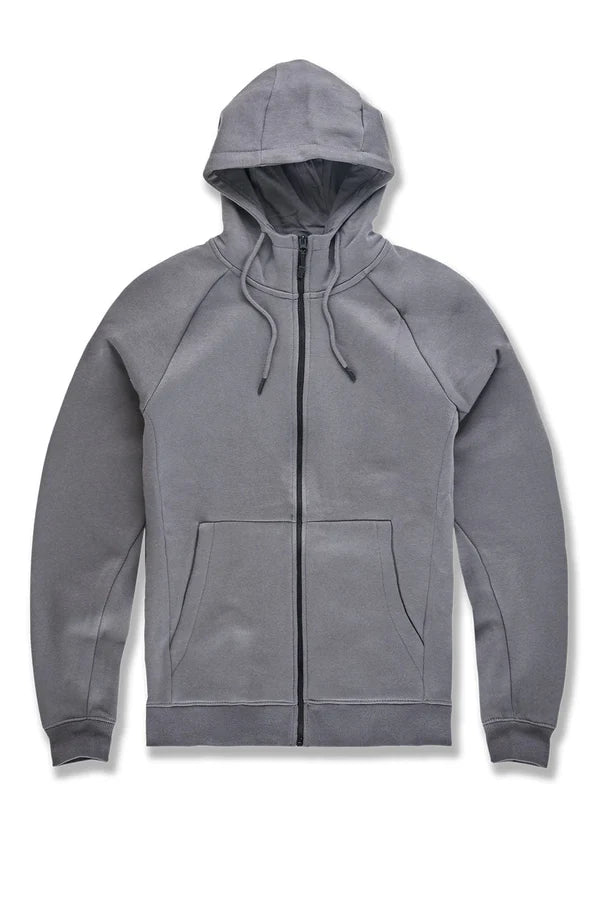 Uptown Zip Up Hoodie CHARCOAL