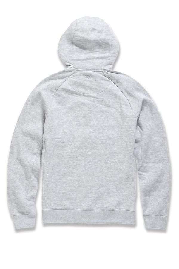 Uptown Zip Up Hoodie Heather Grey