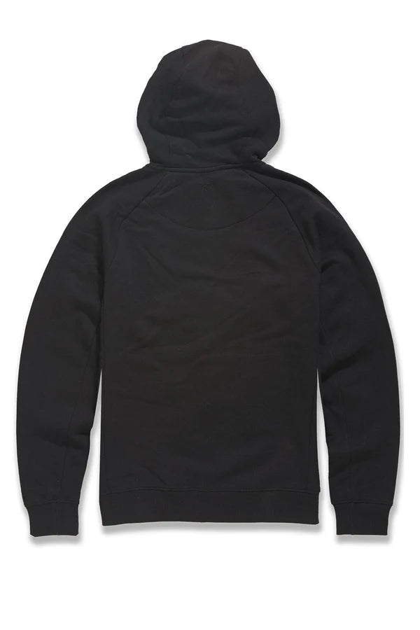 Uptown Zip Up Hoodie Black