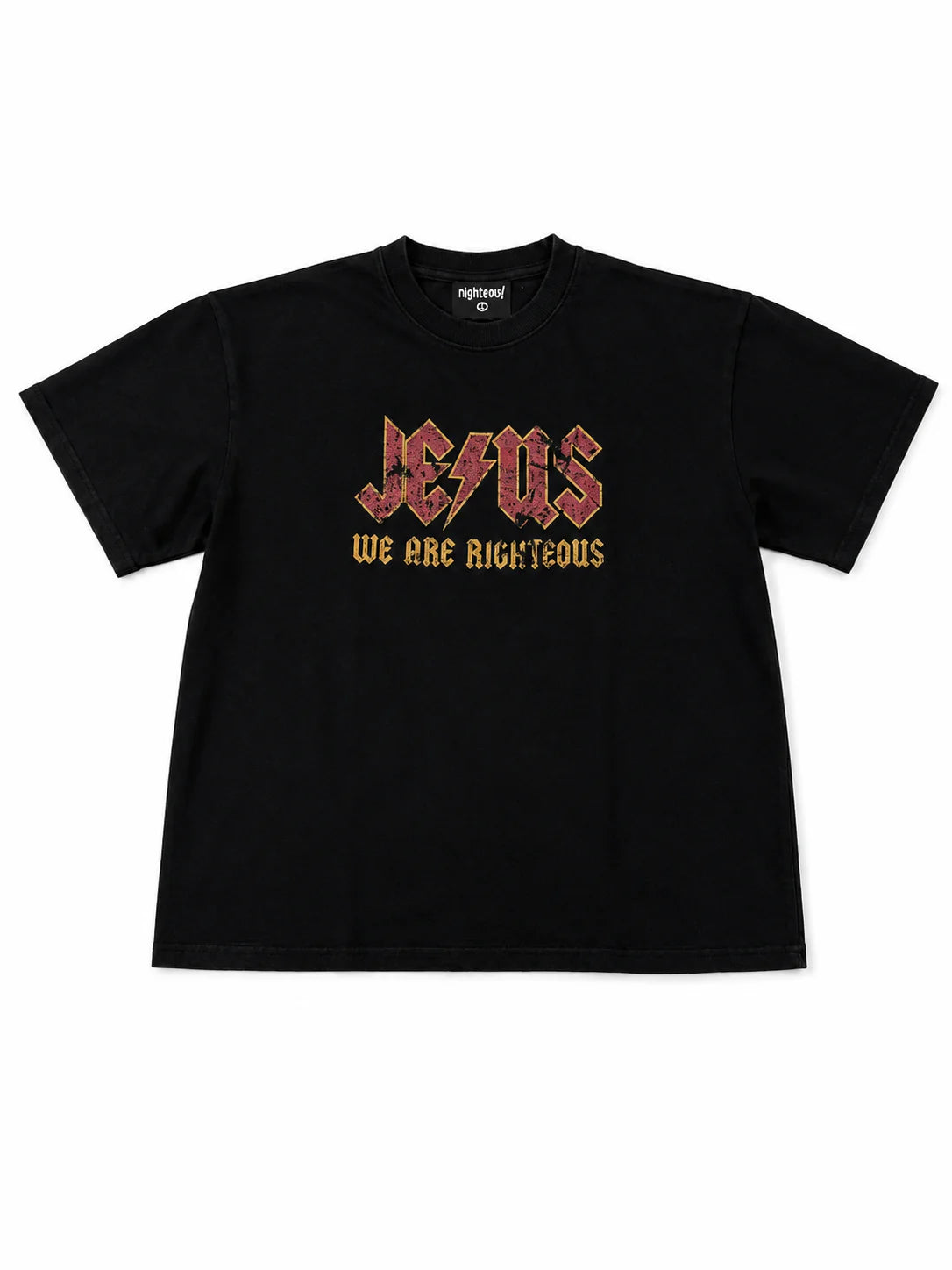 We Are Righteous Jesus Rock Tee 'BLACK'