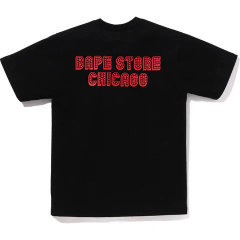 BAPE Color Camo Crazy College Tee
