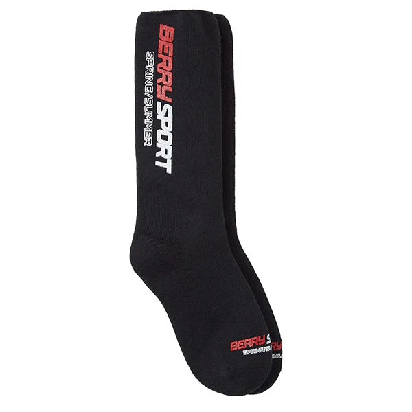 GV Gallery Raspberry Hills Raw Edge Socks Black