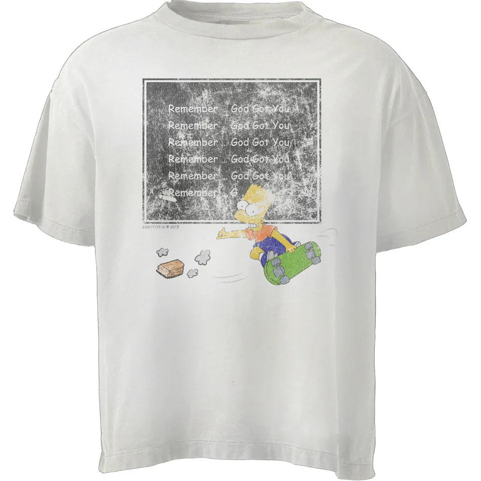 We Are Righteous Bart Tee 'WHITE'