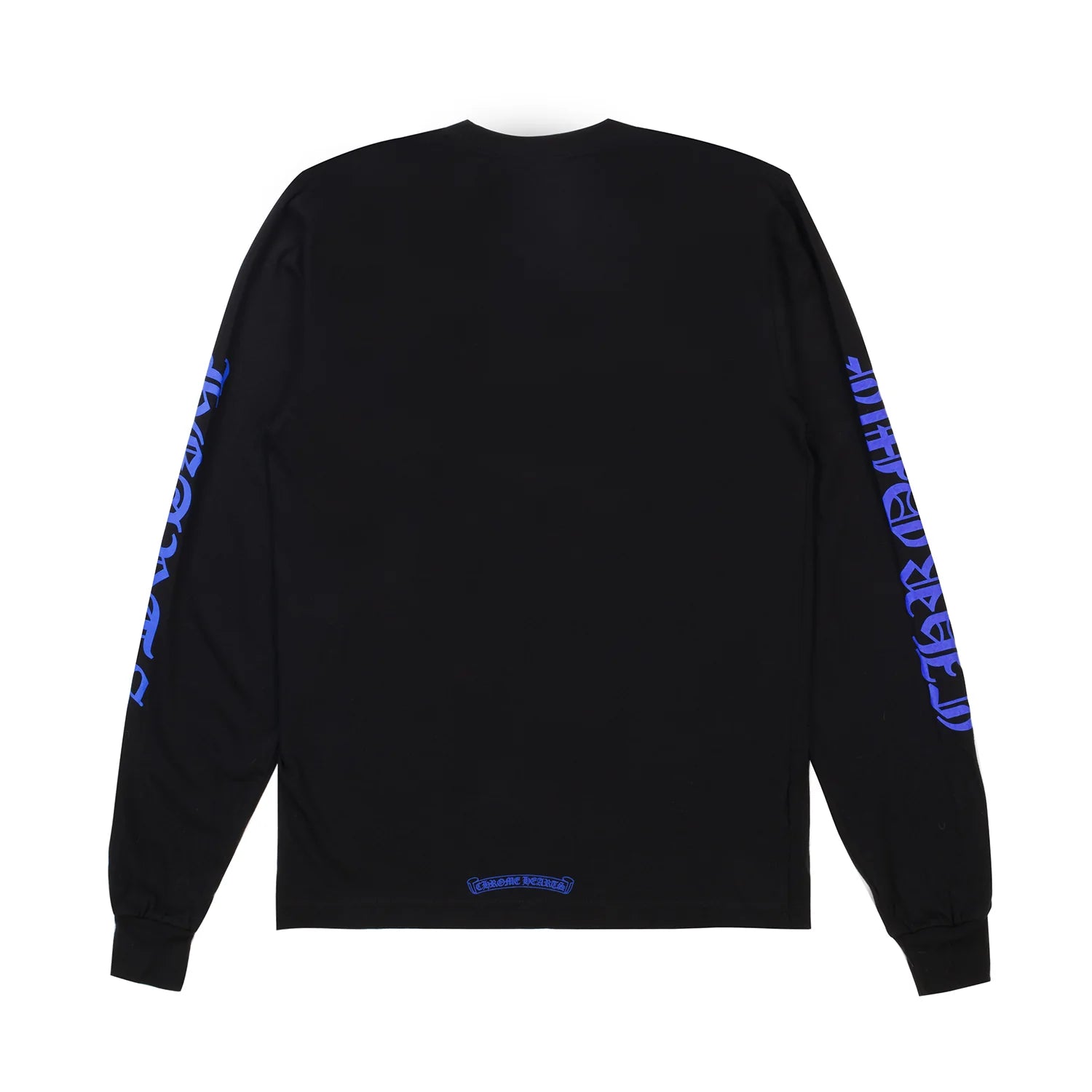 Chrome Hearts 1988 Neck Logo Long Sleeve T-shirt Black/Blue