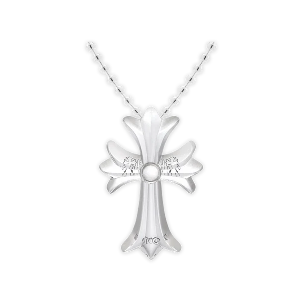 Chrome Hearts Silicone Cross Necklace Clear