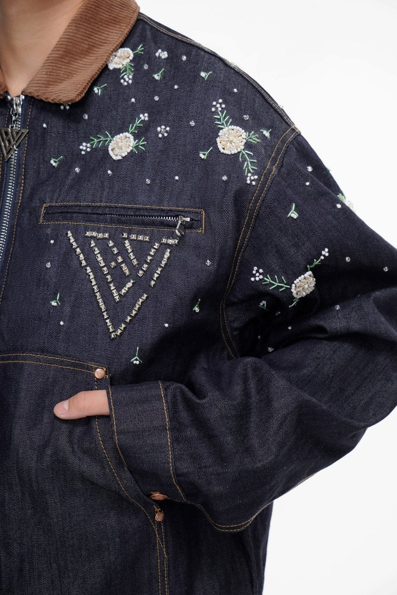 Charm Denim Blue Jacket