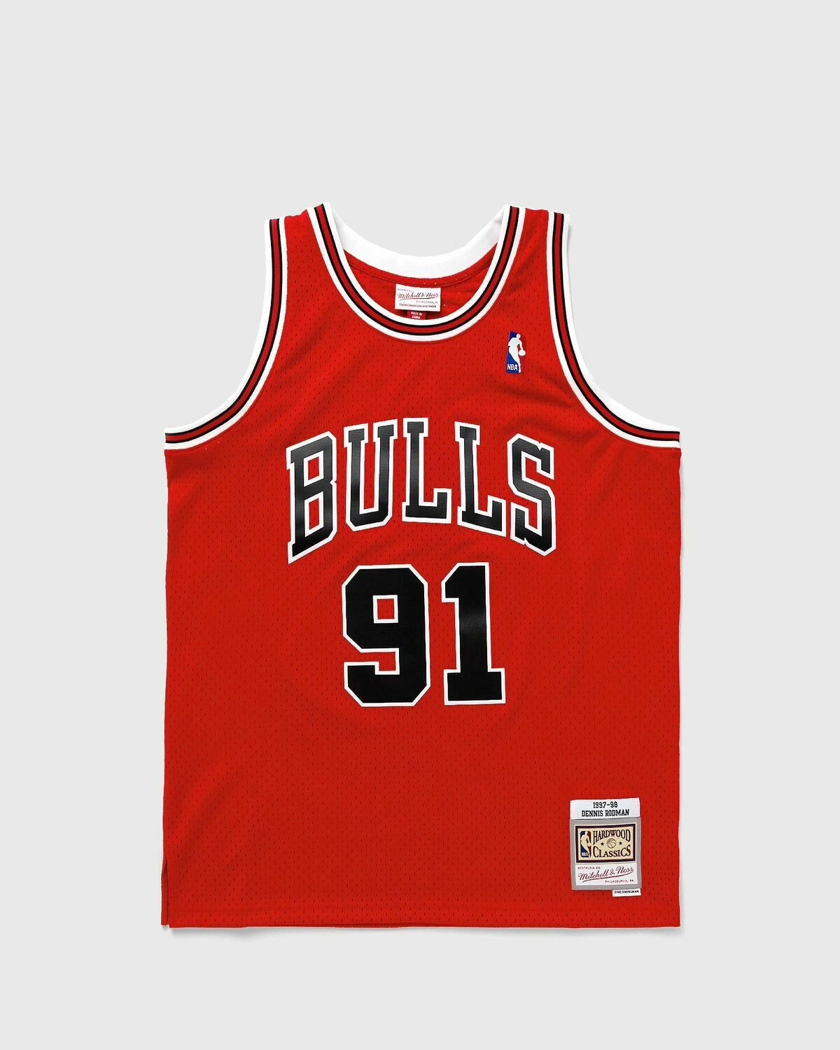 Mitchell & Ness Nba Swingman Jersey Chicago Bulls Road 1997 98 Dennis Rodman