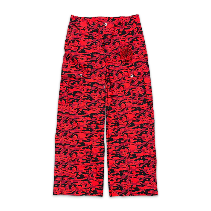 Nylon Cargo "Red Tiger Camo" SET