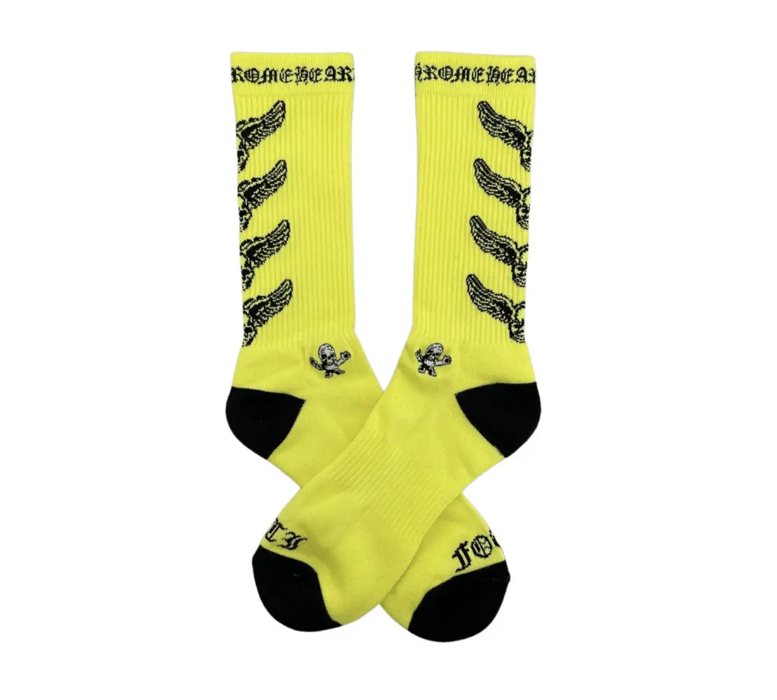 Chrome Hearts FOTI Socks Yellow