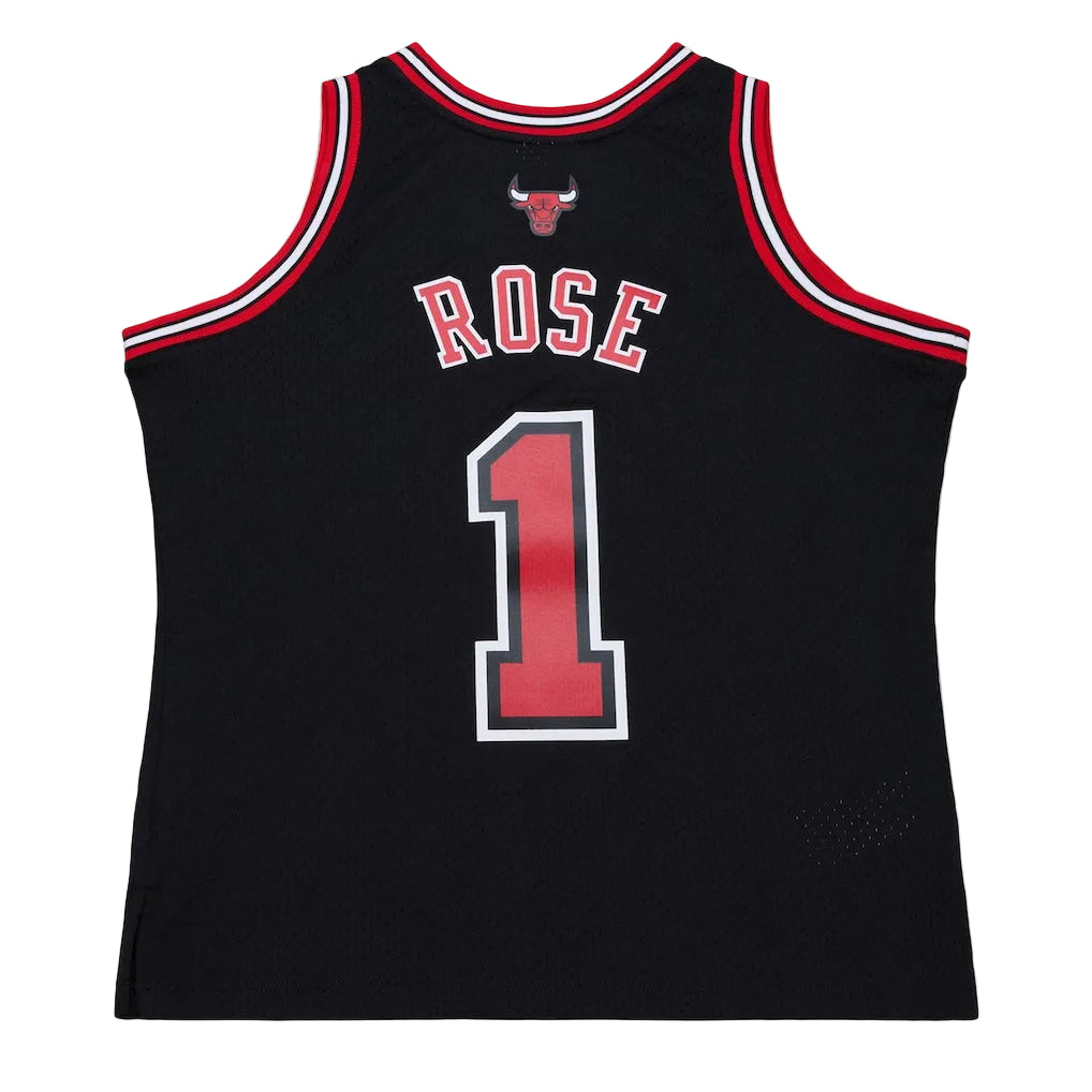 Derrick Rose Chicago Bulls 2010-11 Black Swingman Jersey