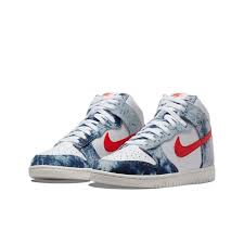 Nike Dunk High Washed Denim Pack (Women's)