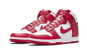 Nike Dunk High Championship White Red