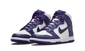 Nike Dunk High Electro Purple Midnight Navy