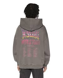Ksubi global ekcess hoodie charcoal