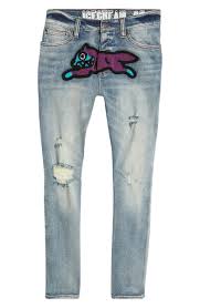 Icecream Running Dog Jeans purple