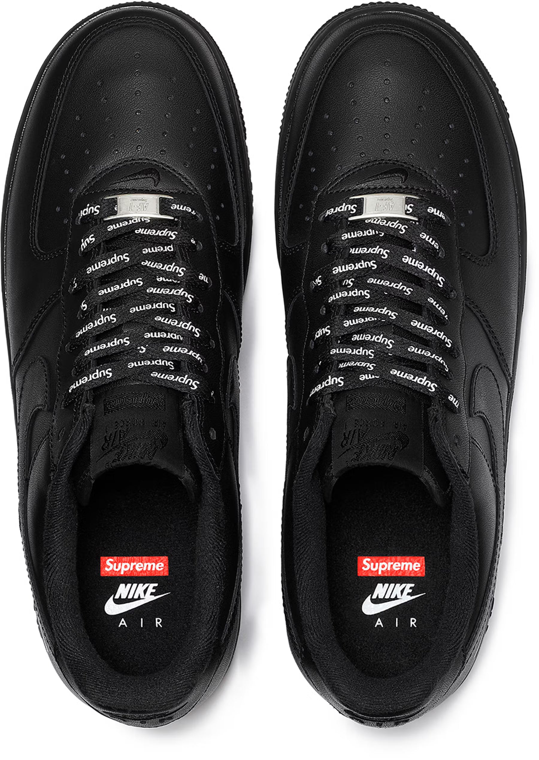 Nike Supreme Air Force 1 Low ‘Box Logo’ Black