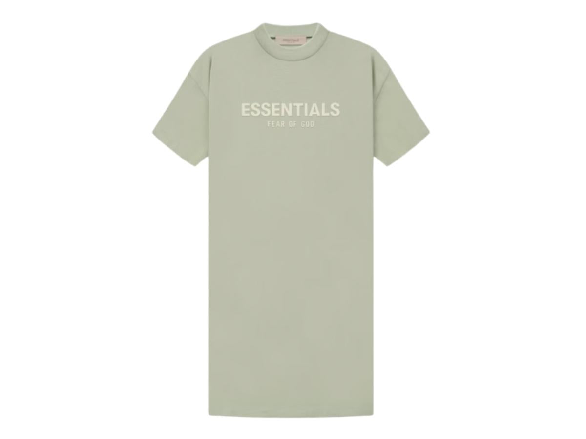 Fear of God Essentials Women's Tee Shirt Dress Seafoam
