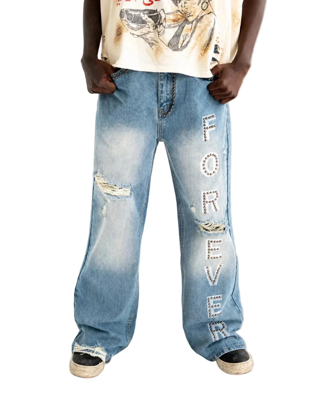 Forever Flared Jeans 'Light Blue'