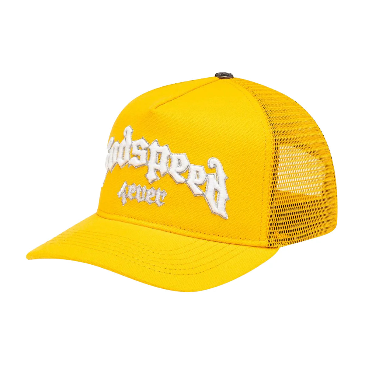Godspeed Forever Trucker Hat Yellow