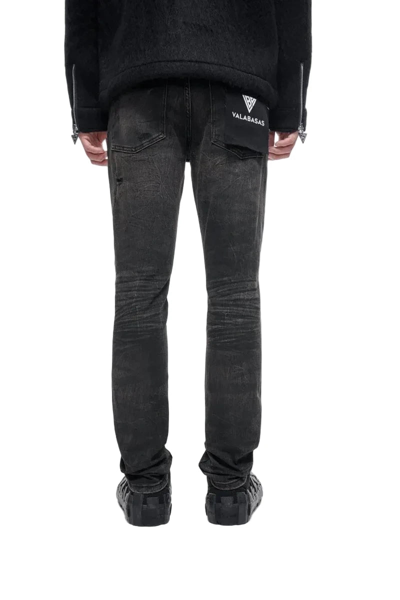 Greed Skinny Black Washed
