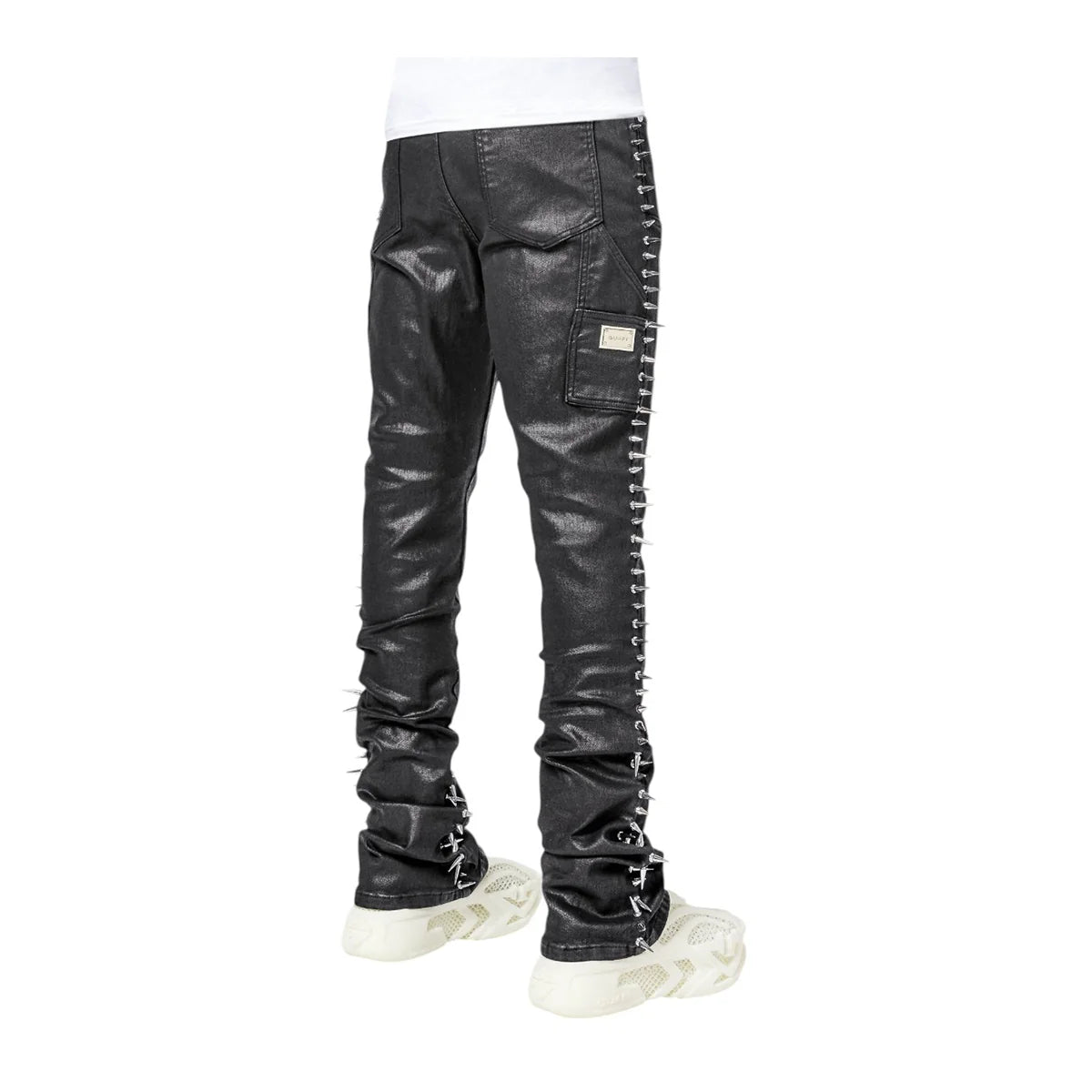 Obsidian Black Spikes Denim